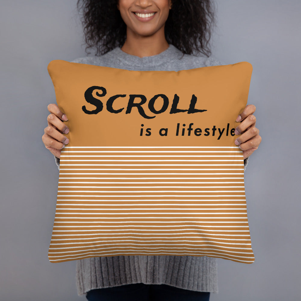 SCROLL Basic Pillow