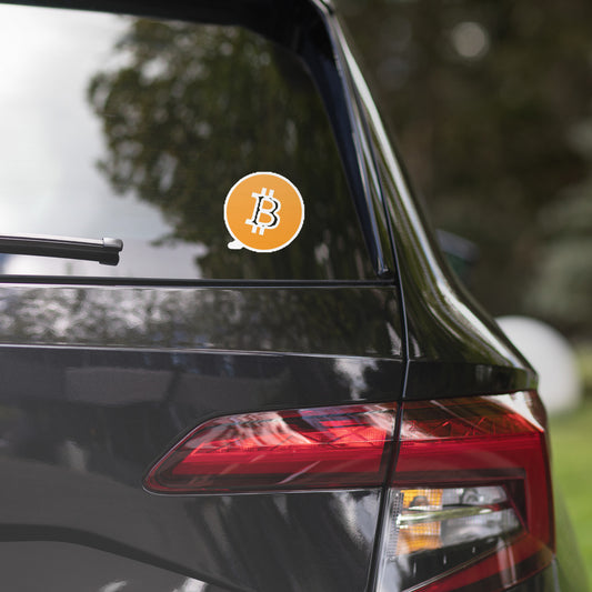 bitcoin Bubble-free stickers