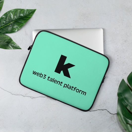 web3 talent platfrom  Kloverse Laptop Sleeve